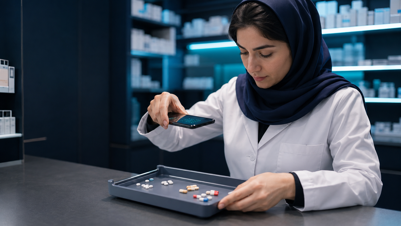Accurate pill counting for a prescription-aligned quantity